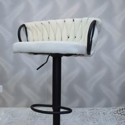 Silla trenza con base negra