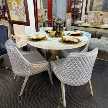 Comedor Tapizado Gamma Sencillo 4 puestos