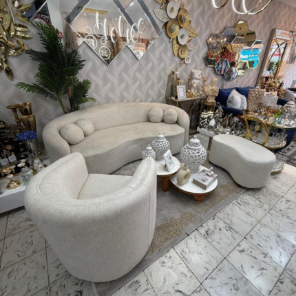 Sala estilo orbita sofa y silla Giratoria