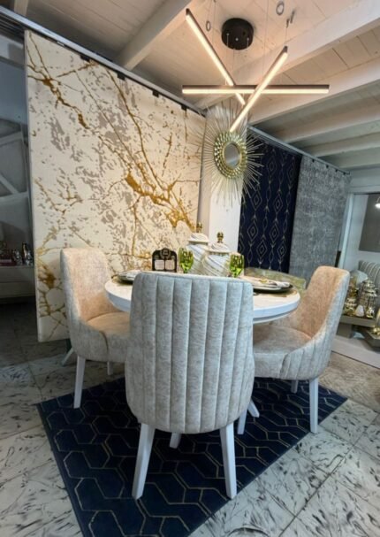 Comedor estilo Tapizado 4 puestos